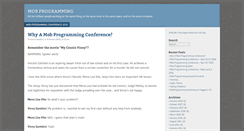 Desktop Screenshot of mobprogramming.org