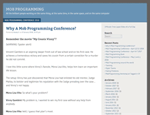 Tablet Screenshot of mobprogramming.org